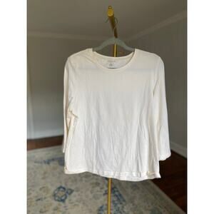 Kim Rogers Petite Relaxed Fit Everyday Top Versatile Capsule Sustainable Luxe